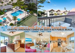 Upgraded Lake House Condo Across Siesta Key Beach - Sarasota - 0
