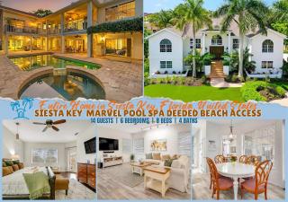 Siesta Key Marvel Pool SPA Deeded Beach Access - Sarasota - 0
