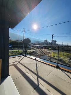Studio lumineux avec grande terrasse et vue lac, Parking privé - Lugrin - 1