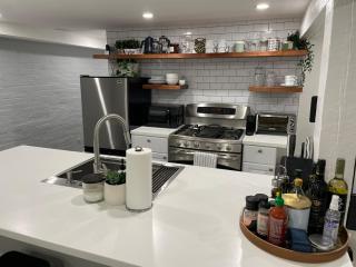 Stylish English Basement Perfect for Long Stays - 9