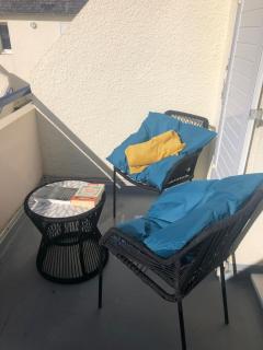 Charmant duplex avec belle vue mer la plage à 100 m - Saint-Nic - 5