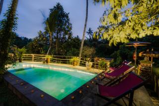 Tropical Kasbah Neighbourhood with Ubud Riverside View - Ubud - 8