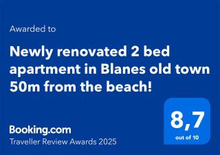 2 bedroom large modern apartment in Blanes Old Town 50m from the beach! - Blanes - 7