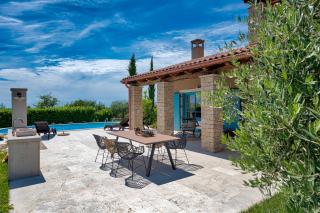 Villa Toscana for 6 people near Umag with private pool, jacuzzi & sea view - pet friendly - Vilanija - 8