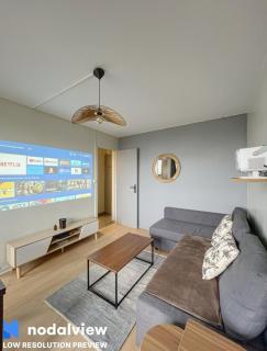 Cozy renovated apartment with cinema atmosphere and view - La Mulatière - 0