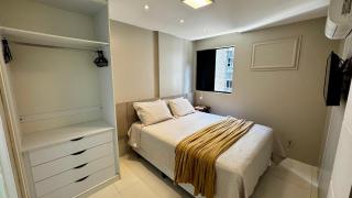 100% Climatizado | 300m Beira Mar | 2 Banheiros - 4