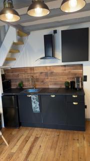 Le Gris métal, T2 duplex, centre ville historique - 5