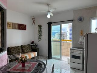 Apto com sacada próximo do mar - Aviação - Praia Grande - 5