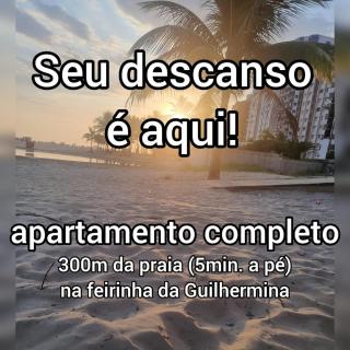 Ap completo, 5min a pé da praia - Praia Grande - 0
