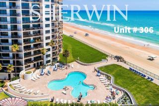 Sherwin 2BR Overlooks Pool #306 - Daytona Beach Shores - 0