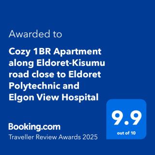 Cozy 1BR Apartment along Eldoret-Kisumu road close to Eldoret Polytechnic and Elgon View Hospital - 9