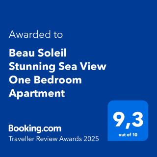 Beau Soleil Stunning Sea View One Bedroom Apartment - Mahe - 8