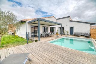 La Gragnaguaise - Maison climatisée avec piscine - 0