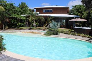 large pool villa, jacuzzi and ocean views - Sainte-Suzanne - 0