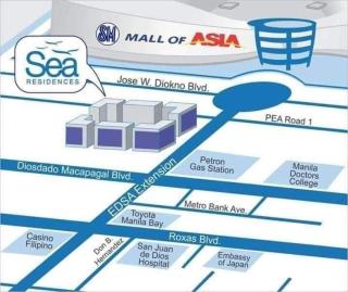 Sea Residences 5mins walk to SM MoA, Arena, SMX, 55" GoogleTV - Manila - 7