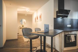Designer Apartment in Sinsheim Erstbezug 75 TV mit Netflix und offene Küche WeHome Premium - 8