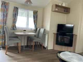 Chalet Kegelrobbe mir riesiger überdachter Terrasse am Kransburger See 544 - 5