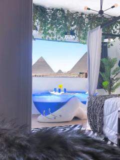 Meditation pyramids view - Le Caire - 0