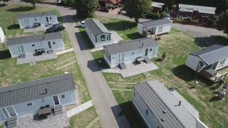 Mobilheim Wattwurm mit Veranda am Kransburger See 555 - 2