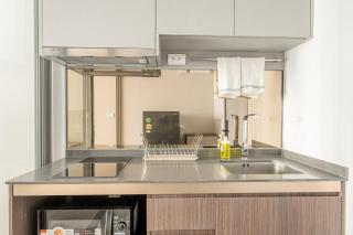 1BR Apt - Pool, Gym, Rooftop, BTS, Coworking Space - 10 min Nana Plaza - Central - New Building - 24 7 Security - Banguecoque - 3