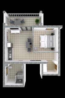 mk apartments nin Wohnung 3 - Vrsi - 8