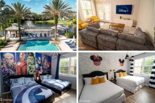 Magical Themed 3BR Townhouse Near the Parks - Kissimmee - 0