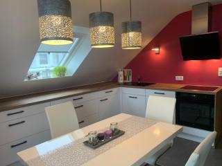 Schöne Ferienwohnung in Schauenstein-Hof im Frankenwald mit Loggia 100qm - Schauenstein - 3