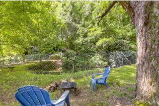 Cozy Cabin with Pond & Fire-pit - Waynesville - 8