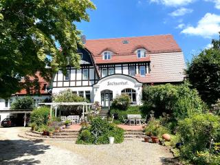 romantische Ferienwohnung Sachsenhof 2 - Klingberg - 9