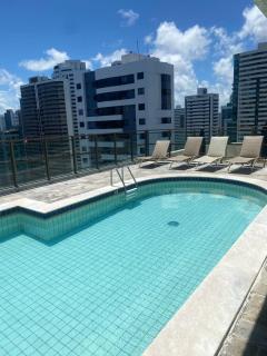 Flat 1a mobiliado no Ed Studio Boa Viagem - Recife - 3
