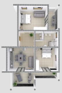 mk apartments nin Wohnung 4 - Vrsi - 8
