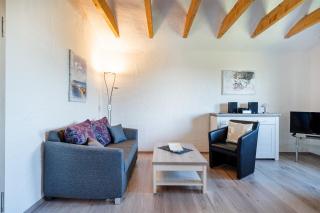 Ferienwohnung Ebbe mit Loggia und schönem Ausblick am Badesee Tannenhausen - Aurich - 9