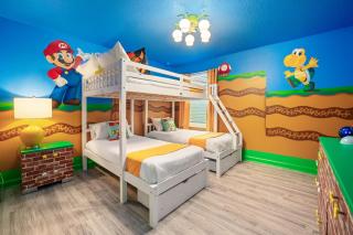 Lux Villa Heated Pool FREE Parks FREE Baby Items Resort Amenities Private Theater & Arcade - Kissimmee - 1