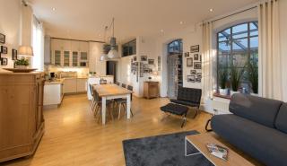 LokoMotel-Wohnung, Luxus Ferienwohnung im Lokschuppen - Stadtlohn - 9
