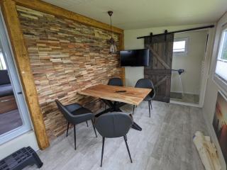 Premiumwohnwagen Grauer Kranich am Kransburger See 43 - 5