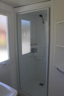 Mobilheim Herzmuschel mit Veranda am Kransburger See 554 - 6