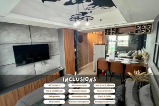 La Luna II - Unique Industrial Style Studio with Mt Arayat View - San Fernando - 9
