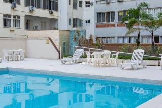 Atlântico Palace Apart Hotel - Piscina em Copanema - Posto 6 - Río de Janeiro - 7