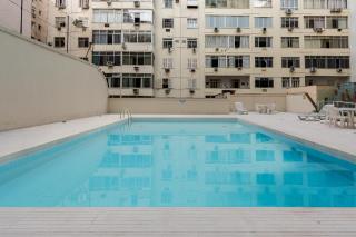 Atlântico Palace Apart Hotel - Piscina em Copanema - Posto 6 - Río de Janeiro - 0