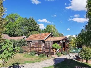 Chalet Nina: Havre de paix en bord de rivière avec climatisation - FR-1-589-794 - Anould - 9