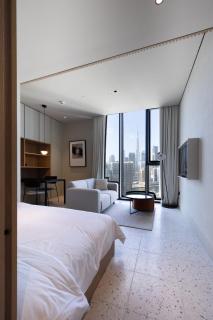 Modern Studio at Upside Living with Burj Views - Business Travelers - 8