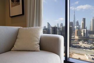 Modern Studio at Upside Living with Burj Views - Business Travelers - 7