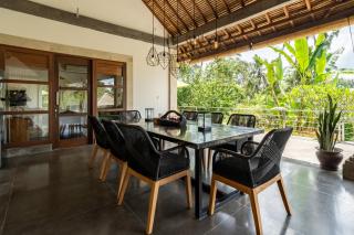 Villa Themma Jungle - Sumptuous 3BR Luxury Villa with Majestic Jungle View North of Ubud - 5