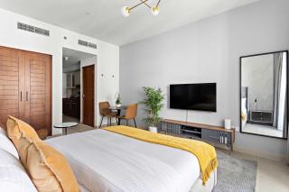 Silkhaus spacious studio in Boulevard Central with gym & pool - Dubai - 4