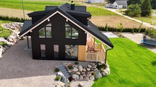 Czôrny Dąb - nowoczesny dom wakacyjny na Kaszubach, jacuzzi, sauna, bilard - Garcz - 9
