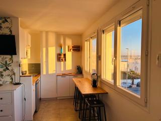EStudio 1ère ligne vue mer ,place de parking privée accès a la plage de la résidence 3ème étage - Palavas-les-Flots - 8