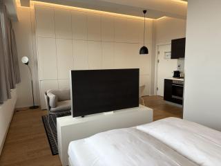 Modern City Apartment with Stunning Vienna Skyline Views - Vienne - 4
