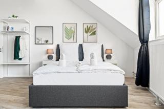 MINT Apartment über der Stadt Parken Küche WiFi - Berlim - 3