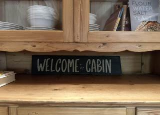 Waterfront Secluded Log Cabin - 1
