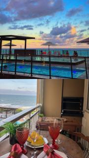Apartamento Frente Mar, Churrasqueira, Piscina, Jacuzzi, 20 Minutos do Beto Carrero - Barra Velha - 0